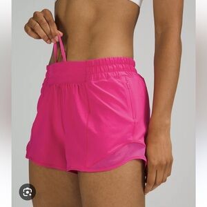 Lululemon Athletica Pink Athletic Shorts